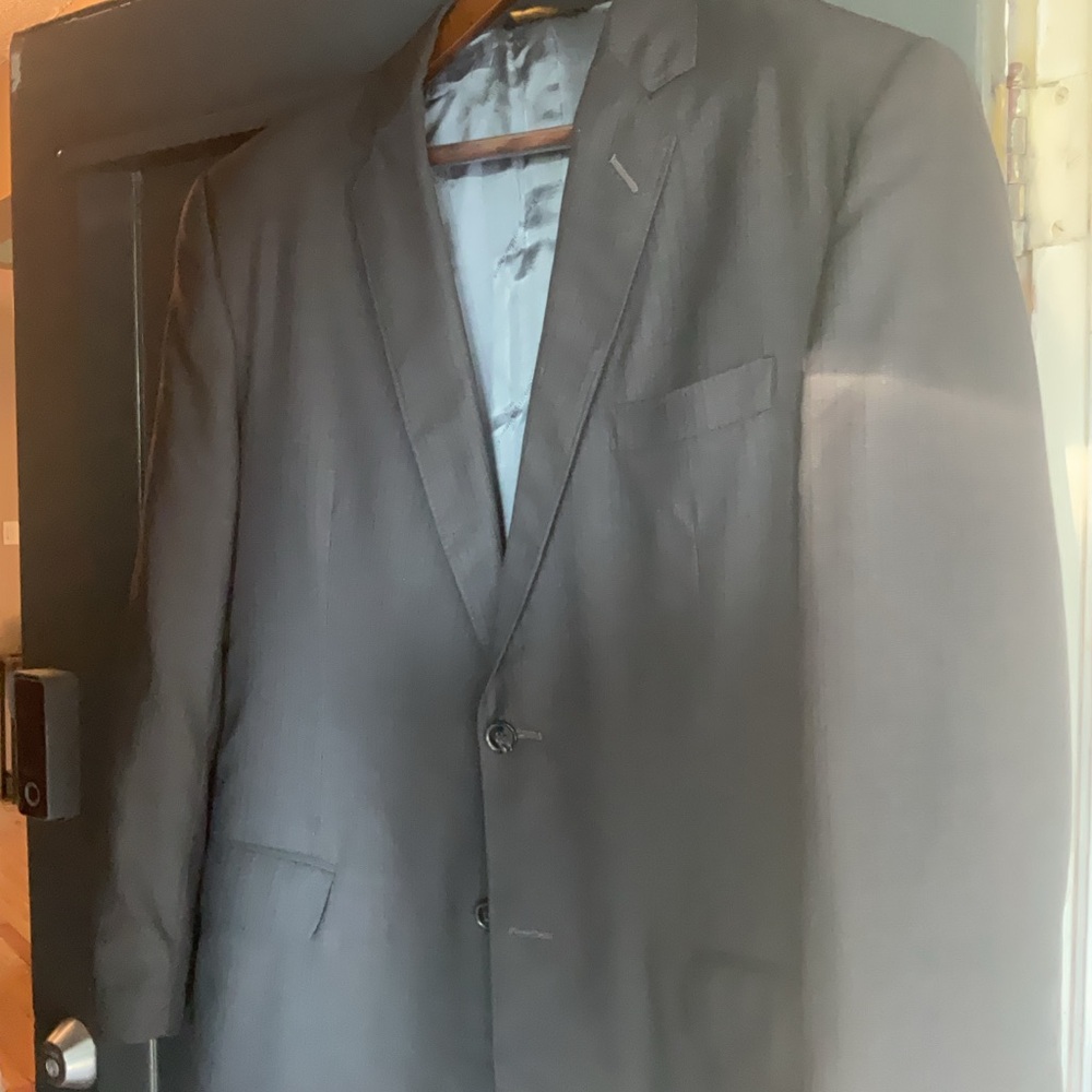 Sophisticated Charcoal Suit Jacket